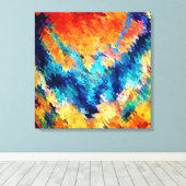 Spinart. Phoenix Rising Canvas Afdruk (Insitu (Houten vloer))