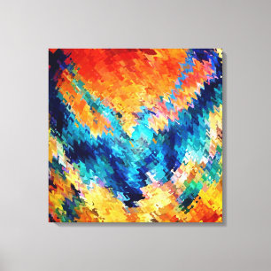 Spinart. Phoenix Rising Canvas Afdruk