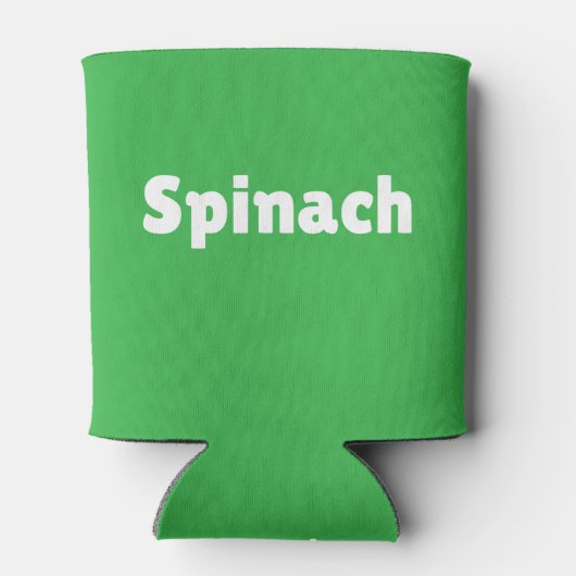 spinazie blikjeskoeler (Achterkant)