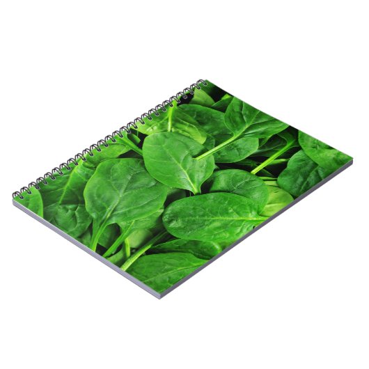 spinazie notitieboek (Linkerzijde)