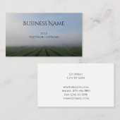 Spinazie Veldbevloeiing Visitekaartje (Voorkant / Achterkant)