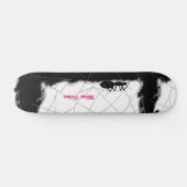 Spinboard met logo. skateboard (Horizontaal)