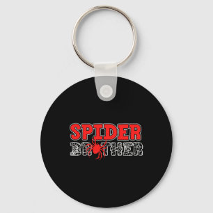 Spinbroer Kid Spidey Verjaardag Matching Familie Sleutelhanger