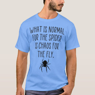 Spinchaos citaat t-shirt