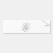 spincobweb spiderweb bumpersticker (Voorkant)