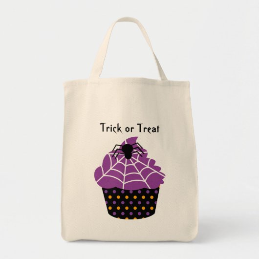 Spincupcake Halloween-buiszak Tote Bag (Voorkant)