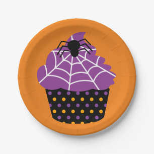 Spincupcake Halloween Papieren Bordje