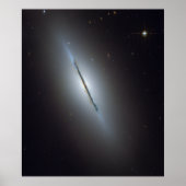 Spindle Galaxy NGC 5866 Messier 102 Poster (Voorkant)