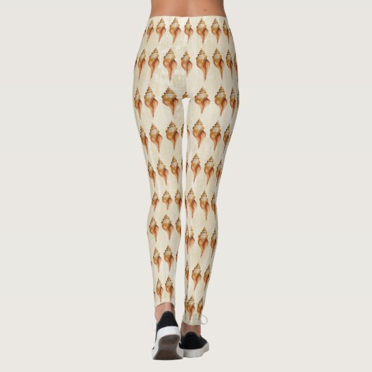 SPINDLE SHELL - waterverf schilderen Leggings (Achterkant)