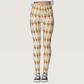 SPINDLE SHELL - waterverf schilderen Leggings (Voorkant)