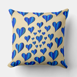 Spindled Heart – Brilliant Blues Editie Kussen