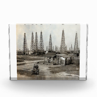 Spindletop Oil field - Texas 1902 Fotoblokken