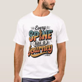Spine Care Journey and Body Alignment T-shirt (Voorkant)