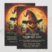 Spine-Chilling HALLOWEEN Bash! Uitnodiging (Voorkant / Achterkant)