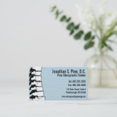 Spine Chiropractische Visitekaartjes (Staand voorkant)