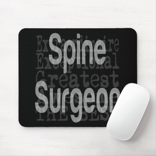Spine chirurg Extraordinaire CUSTOM Muismat (Met muis)