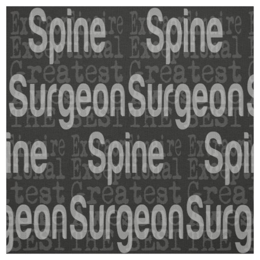 Spine chirurg Extraordinaire Stof (Swatch)