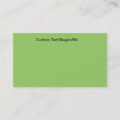 Spine Cutout Chiropractische Visitekaartjes (Achterkant)