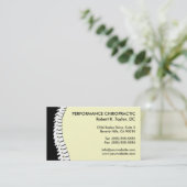 Spine Cutout Chiropractische Visitekaartjes (Staand voorkant)