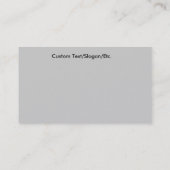 Spine Cutout Chiropractische Visitekaartjes (Achterkant)