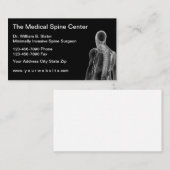 Spine Doctor Medical Thema Visitekaartje (Voorkant / Achterkant)