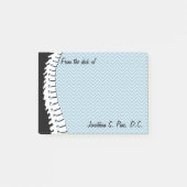 Spine en Chevrons Aangepaste post-it notities Post-it® Notes (Voorkant)