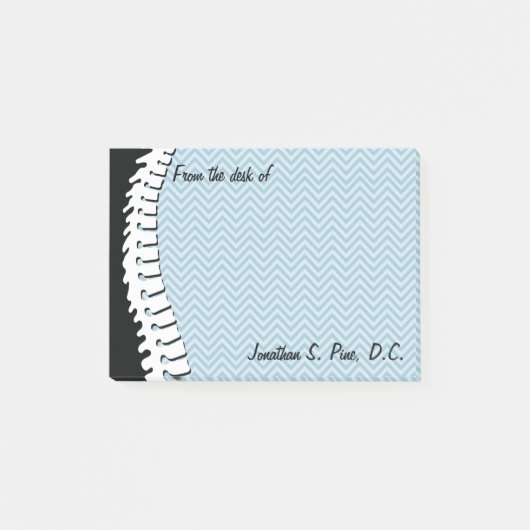 Spine en Chevrons Aangepaste post-it notities Post-it® Notes (Voorkant)