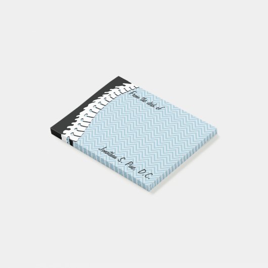 Spine en Chevrons Aangepaste post-it notities Post-it® Notes (Schuin)