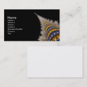 Spine_fractal Visitekaartje (Voorkant / Achterkant)