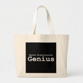 Spine Injectionist Genius Gifts Grote Tote Bag (Voorkant)