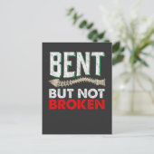 Spine Sideways Curve Funny Medical Awareness Briefkaart (Staand voorkant)