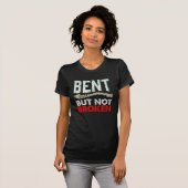 Spine Sideways Curve Funny Medical Awareness T-shirt (Voorkant volledig)