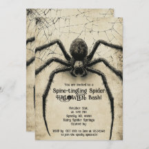 🕷️Spine-tintelende Spider HALLOWEEN Bash