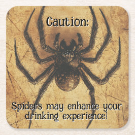 🕷️Spine-tintelende Spider HALLOWEEN Bash Kartonnen Onderzetters