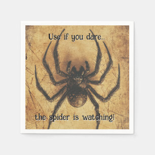 🕷️Spine-tintelende Spider HALLOWEEN Bash Servet