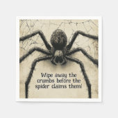  Spine-tintelende Spider HALLOWEEN Bash Servet (Voorkant)