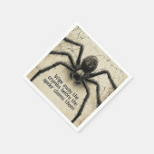  Spine-tintelende Spider HALLOWEEN Bash Servet (Hoek)