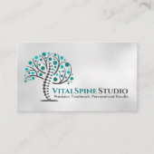 Spine Tree - Spinal Health Visitekaartje (Voorkant)