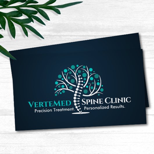 Spine Tree - Spinal Health Visitekaartje