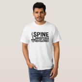 Spine Whisperer Chiropractic Chiropractor Chiro T-shirt (Voorkant volledig)