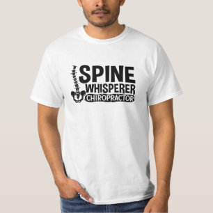 Spine Whisperer Chiropractic Chiropractor Chiro T-shirt