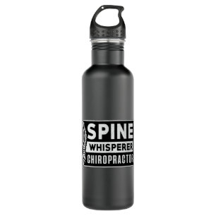 Spine Whisperer Chiropractor Chiro Chiropractic Waterfles