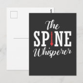 Spine Whisperer Chiropractor Funny Orthopedisch Briefkaart (Voorkant / Achterkant)