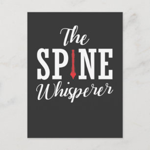 Spine Whisperer Chiropractor Funny Orthopedisch Briefkaart