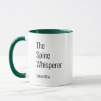 Spine Whisperer Chiropractor Personalized Cowerker