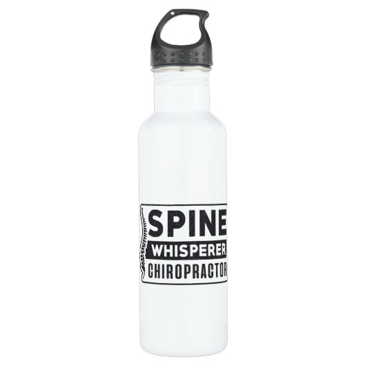 Spine Whisperer Chiropractor Therapy Chiropractic Waterfles (Voorkant)