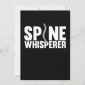 Spine Whisperer Chirurgische chirurgie Arts Gra Bedankkaart (Voorkant)