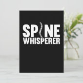 Spine Whisperer Chirurgische chirurgie Arts Gra Bedankkaart (Staand voorkant)