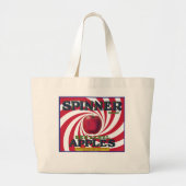 SPINER BRAND APPLES GROTE TOTE BAG (Voorkant)