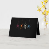 Spinercadeau | Halloween 2020 Vintage Spinnenweb Kaart (Gele Bloem)